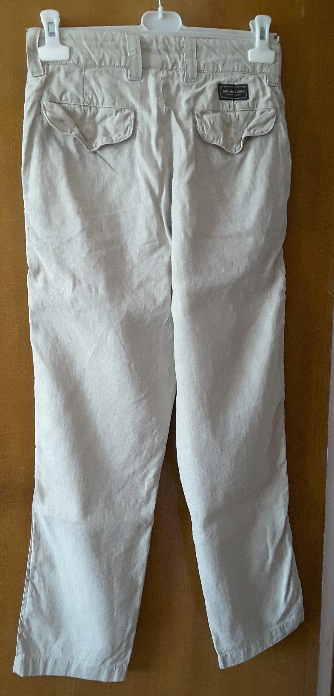 Ecru Trousers – Malboro Classics – 38 – photo 2